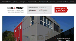Desktop Screenshot of geo-mont.com
